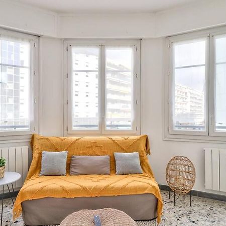 ניס L29 Lenval Beach At 1Min Walk To Sea Front Ac Balcony מראה חיצוני תמונה