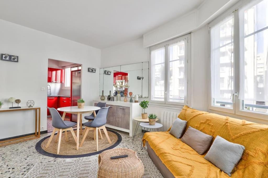 ניס L29 Lenval Beach At 1Min Walk To Sea Front Ac Balcony מראה חיצוני תמונה