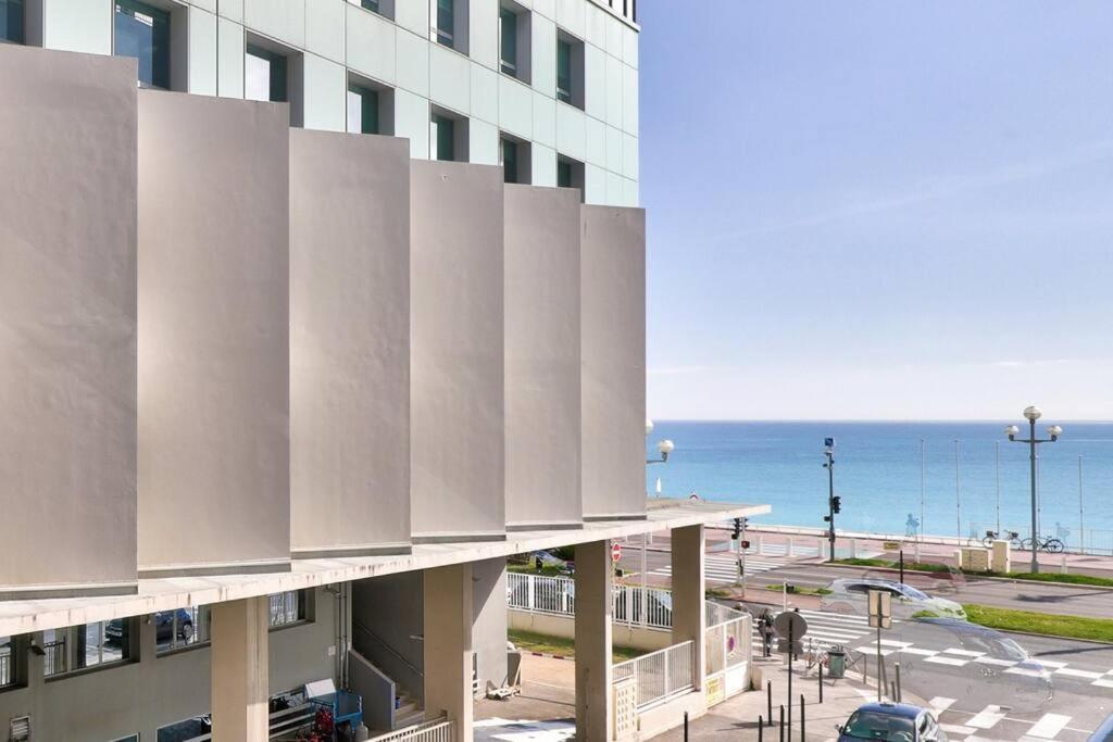 ניס L29 Lenval Beach At 1Min Walk To Sea Front Ac Balcony מראה חיצוני תמונה